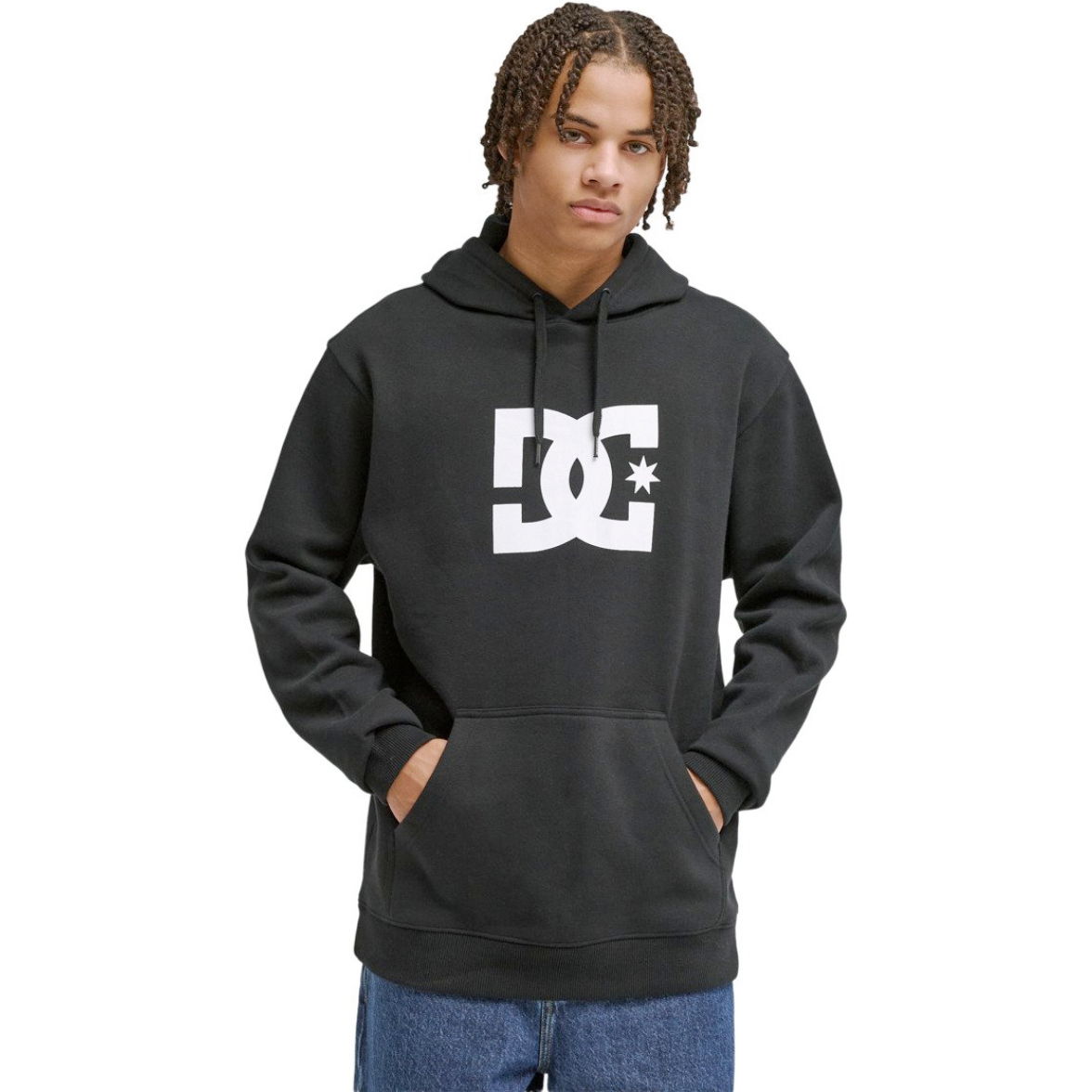 2026 DC Shoes Mens DC Star Hoodie EDYSF03261 - Black